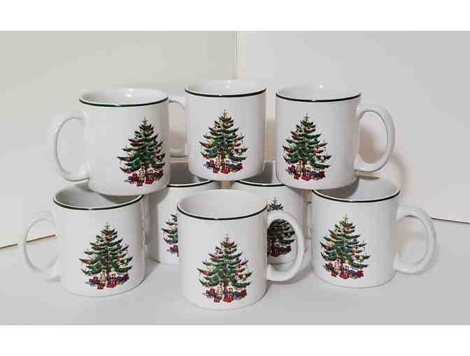 Christmas / Holiday Coffee Cups / Mugs -- Set of 8 (by SONE) - Photo 1