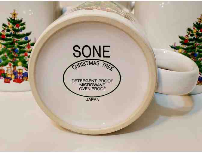 Christmas / Holiday Coffee Cups / Mugs -- Set of 8 (by SONE) - Photo 4