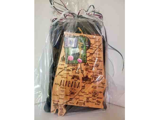 Alabama Landmarks Cutting Board & Pillow Gift Basket - Photo 1