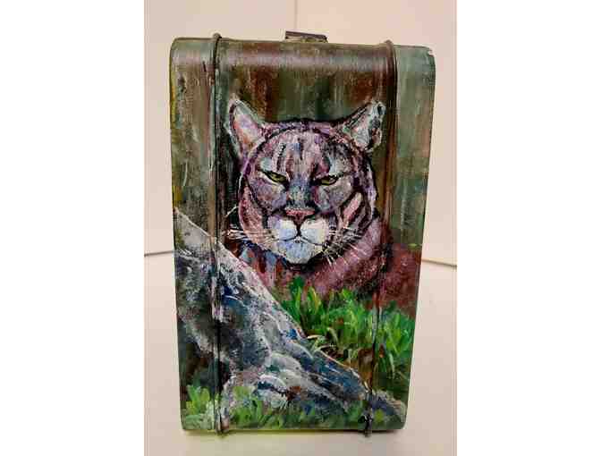 Collectible Lunch Box: One-of-a-Kind, Hand-painted by Leon Barwick