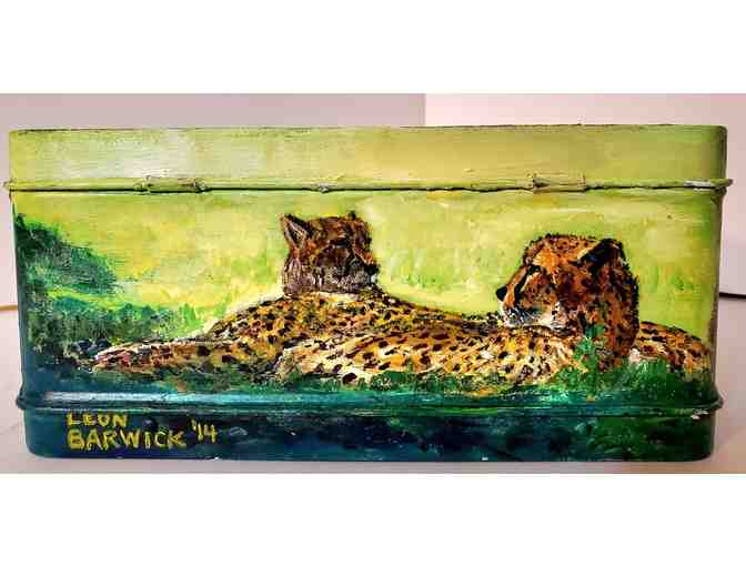 Collectible Lunch Box: One-of-a-Kind, Hand-painted by Leon Barwick