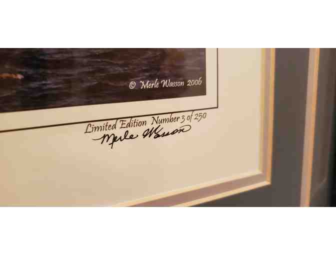 Original Photography * Signed * by Merle Wasson: Penguins and Icebergs -- LE 3 / 250