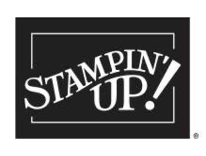 Stampin' Up! Gift Basket -- stamp sets + ink pads + paper + cards and more!!