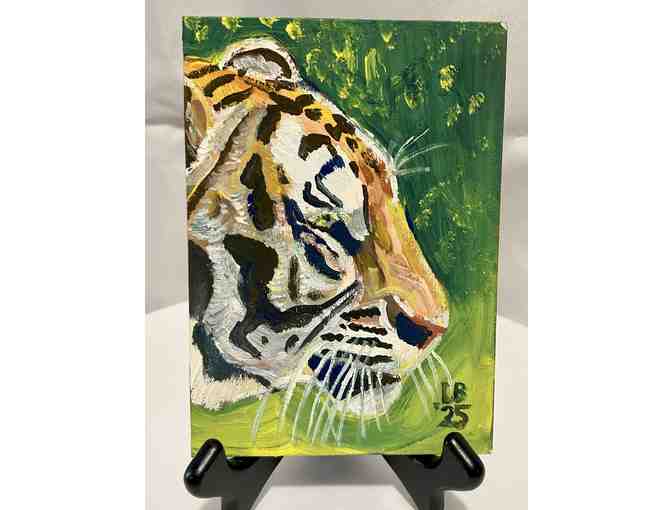 Art by Leon Barwick - Morte the Tiger, 5 x 7 (2 of 2) - Photo 1