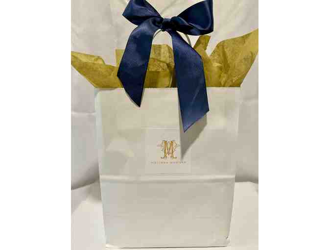 3-Wick Gold Leaf Candle by local artist Melissa Warnke