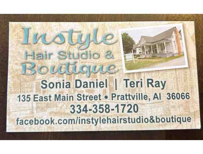 Gift Certificate: Haircut by Sonia at Instyle Hair Studio & Boutique