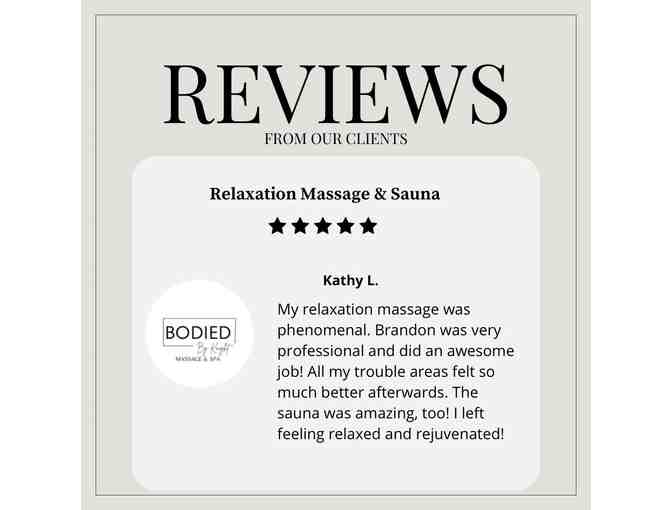 Bodied By Knight Massage & Spa: Gift Certificate