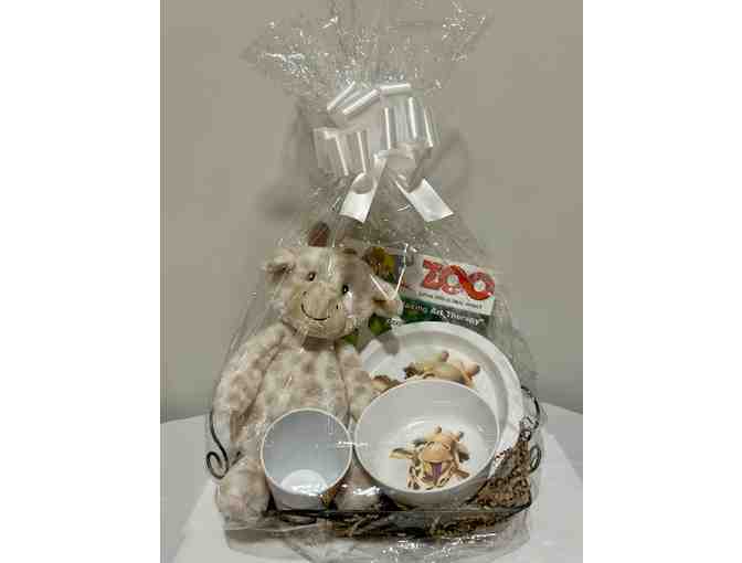 Giraffe Gift Basket