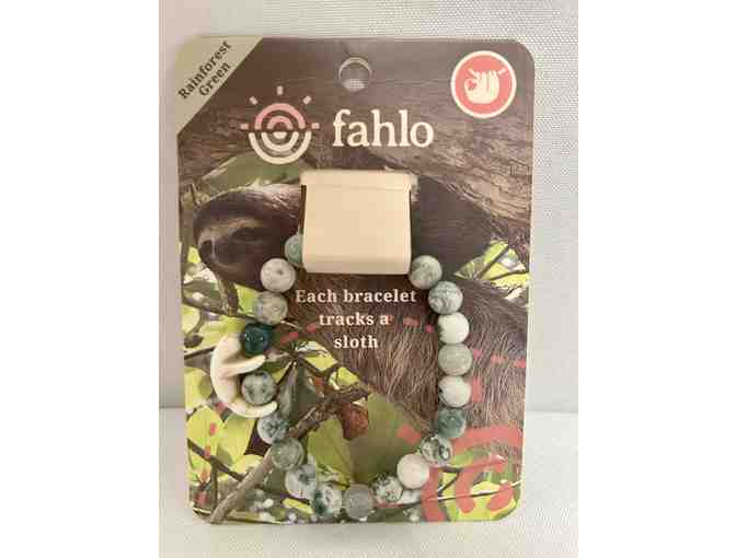 Fahlo Animal Tracking Bracelet & Plush Stuffy - Sloth