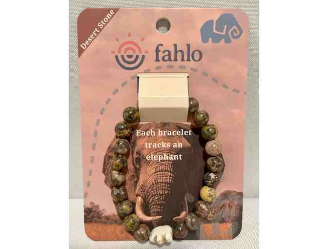 Fahlo Animal Tracking Bracelet & Plush Stuffy - Elephant