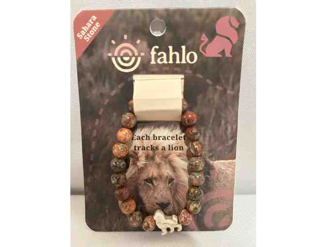 Fahlo Animal Tracking Bracelet & Plush Stuffy - Lion