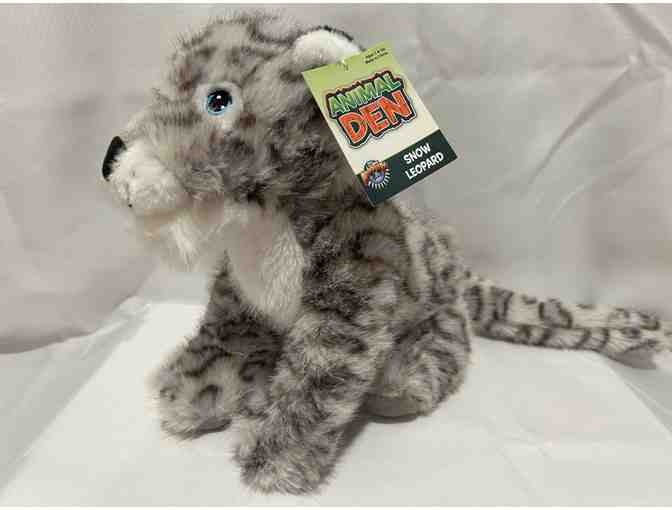 Fahlo Animal Tracking Bracelet & Plush Stuffy - Snow Leopard