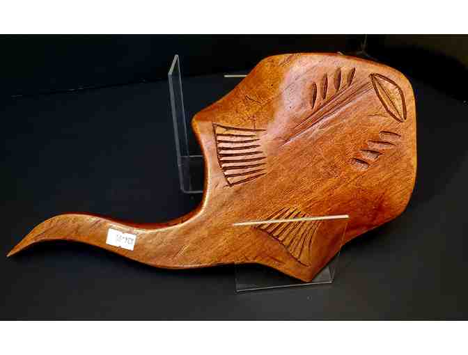 Hand-carved Stingray