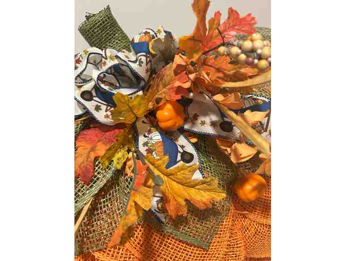 Decorative Pumpkin Shaped Wreath