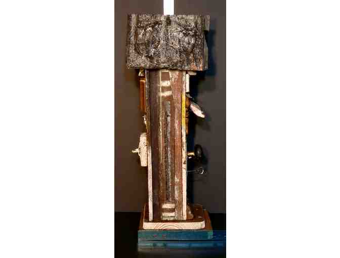 1-of-a Kind! Artisan Birdhouse by Mr. Willi -- a beautiful & functional work of art!