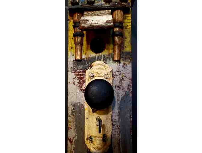 1-of-a Kind! Artisan Birdhouse by Mr. Willi -- a beautiful & functional work of art!