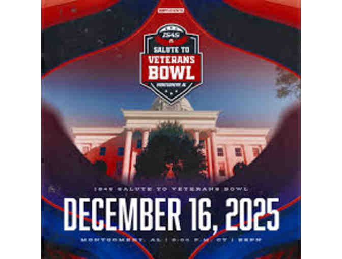 IS4S Salute to Veterans Bowl Game! 16 Dec @ 8:00 p.m. @ Crampton Bowl -- 2 tickets