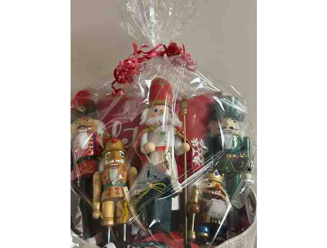 Vintage Nutcrackers Gift Basket