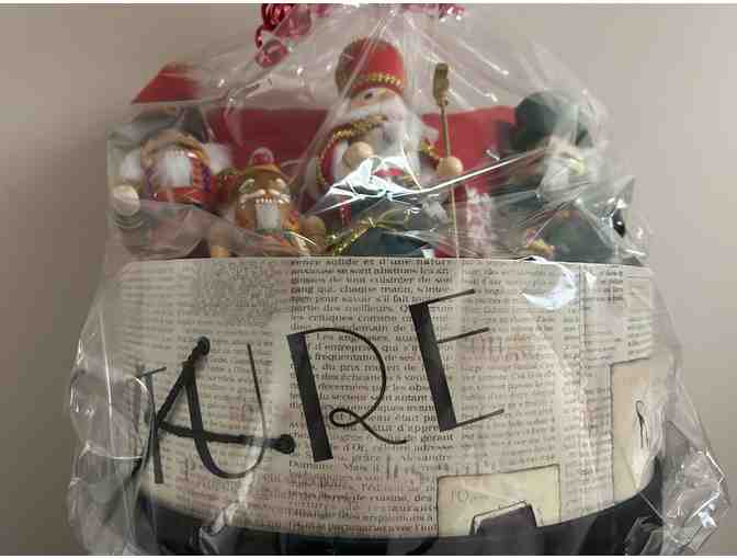 Vintage Nutcrackers Gift Basket