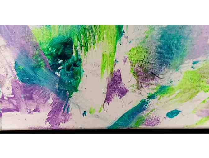 Animal Created Art by Merlin, the MGM Zoo's Komodo Dragon - Photo 3