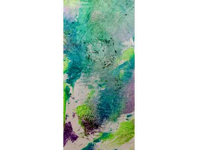 Animal Created Art by Merlin, the MGM Zoo's Komodo Dragon - Photo 4