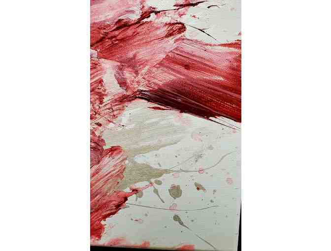 Animal Art created by TINA, one of the MGM Zoo's African Elephants: 20' x 16'