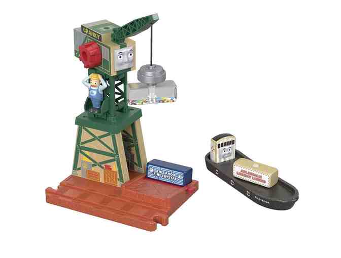 Thomas and Friends Wood Cranky at the Docks
