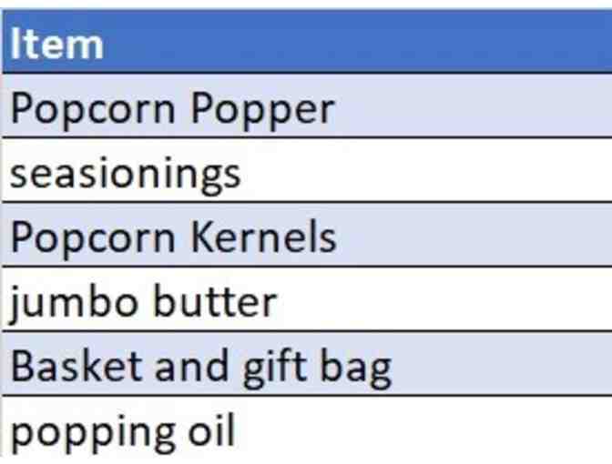 Popcorn Basket - K. Harvey