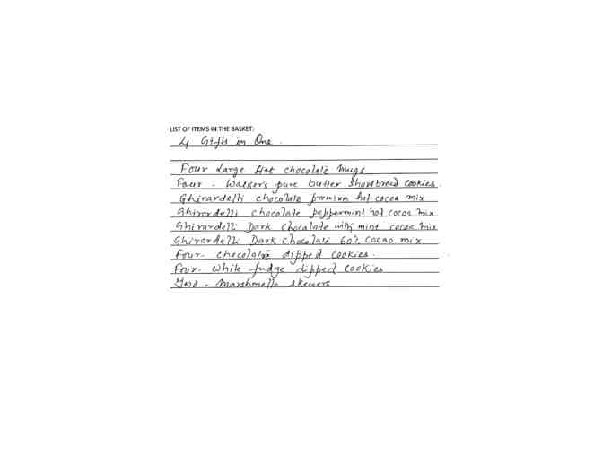 Chocolatey Bliss Basket - Ford