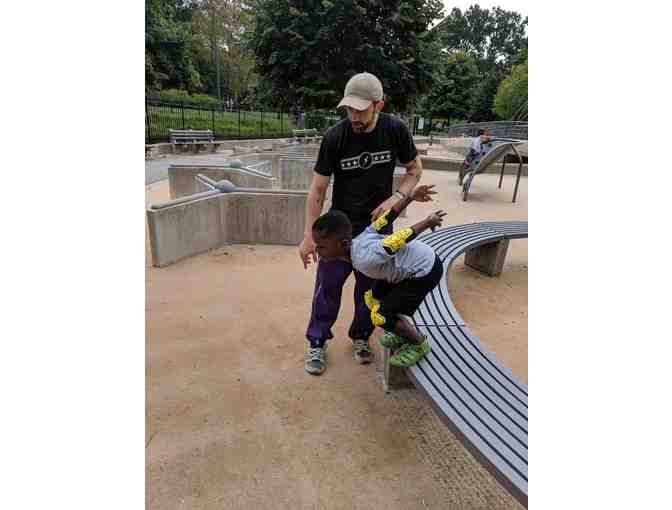 Parkour NYC: One CHILD 1-on-1 Intro Class with Bryce Clarke