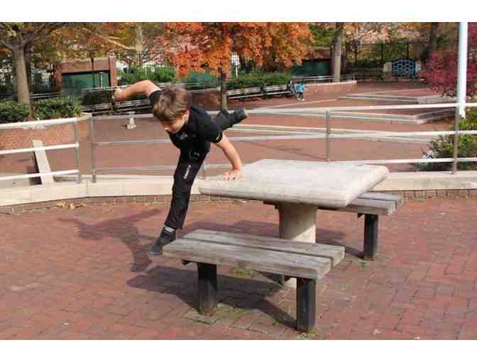 Parkour NYC: One CHILD 1-on-1 Intro Class with Bryce Clarke
