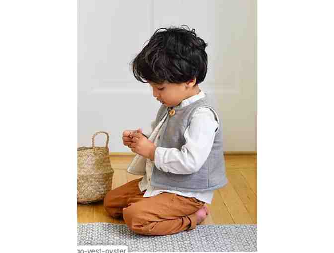 Handmade Children's Vest by Tiny Poet