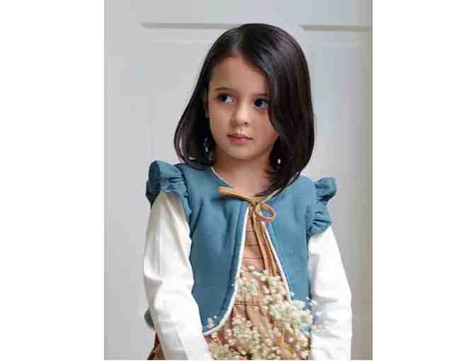 Handmade Children's Vest by Tiny Poet