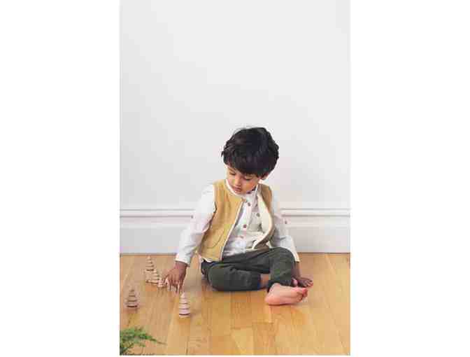 Handmade Children's Vest by Tiny Poet