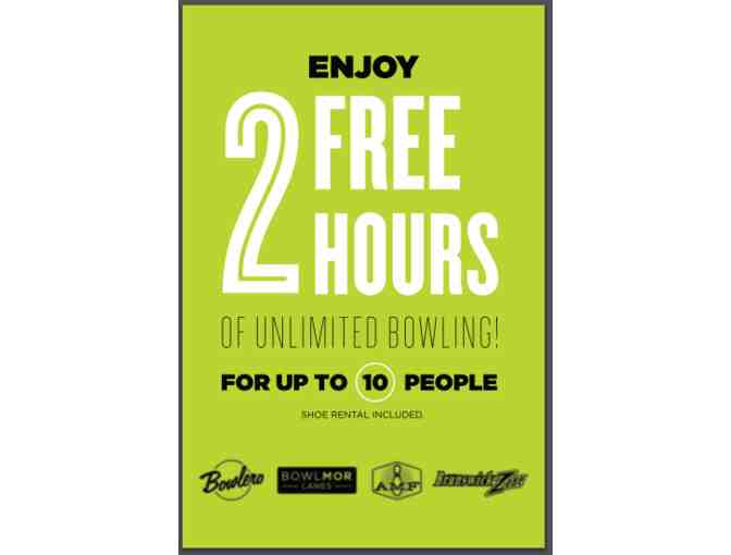 Bowling Session for up to 10 @ Bowlmor Times Square