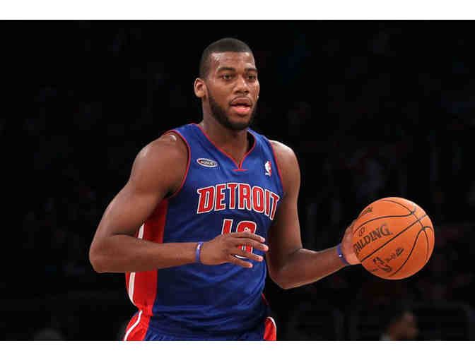 Greg Monroe (Detroit Pistons) Framed Autographed Photo