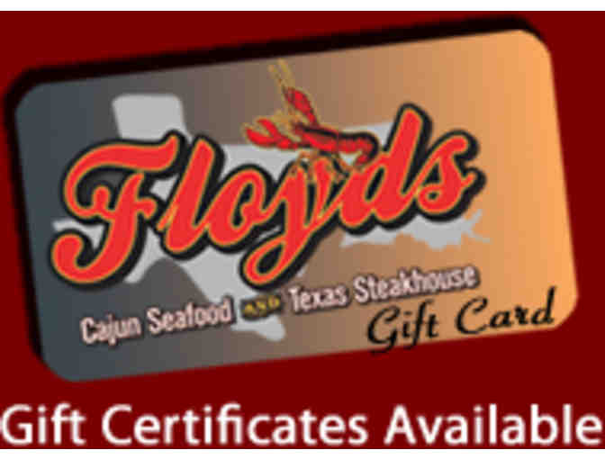 Floyd's Cajun Seafood & Texas Steakhouse $50 Gift Card - All Locations