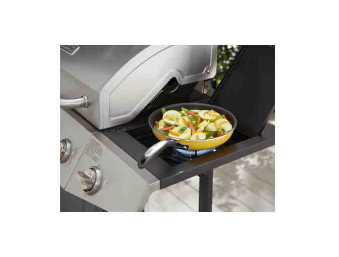 Master Forge 4-Burner Liquid Propane Gas Grill with Side Burner