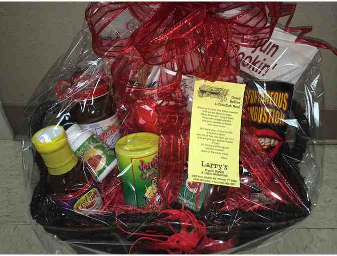 Cajun Gift Basket With Gift Card to Larry's French Market