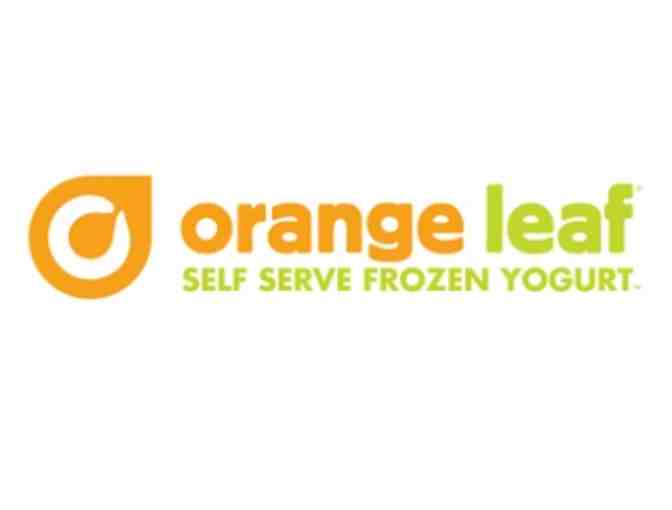 Orange Leaf Frozen Yogurt $65 Gift Card to Any Location
