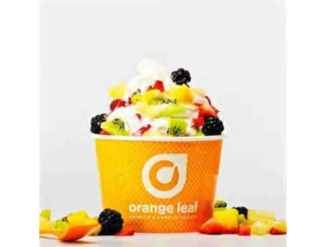 Orange Leaf Frozen Yogurt $65 Gift Card to Any Location