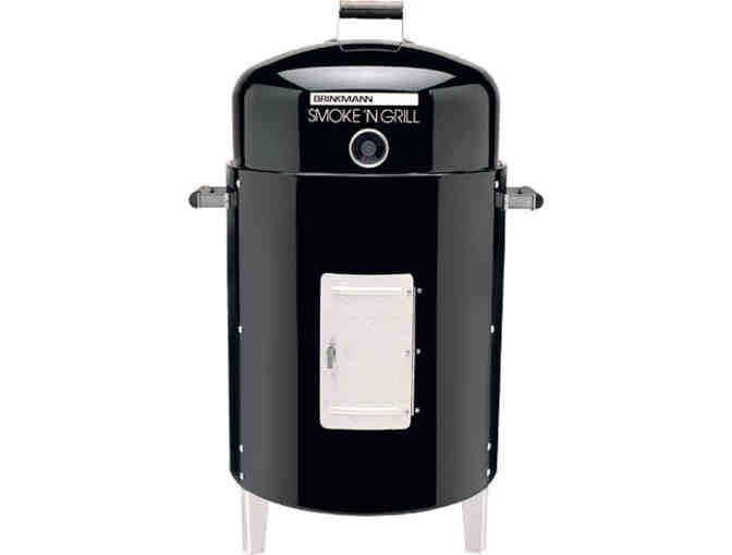 SMOKE'N GRILL CHARCOAL SMOKER & GRILL - Shreveport Only