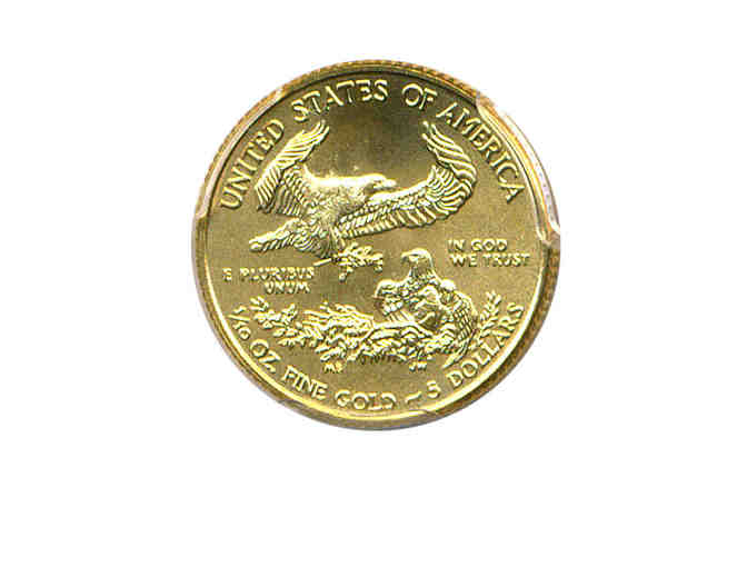 2014 $5 Gold American Eagle - 1/10 oz. Pure Gold