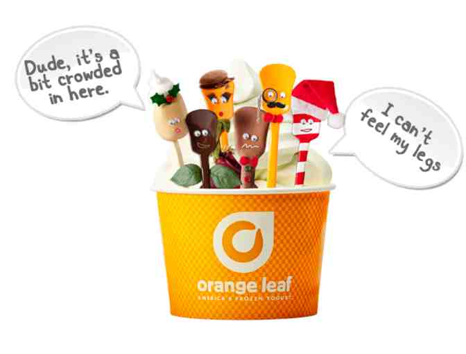 Enjoy a Year of Frozen Yogurt from Orange Leaf Yogurt, Shreveport, LA Only.