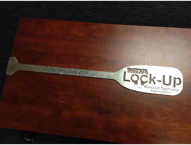 Custom Cut Iron Paddle - MDA Lock-Up