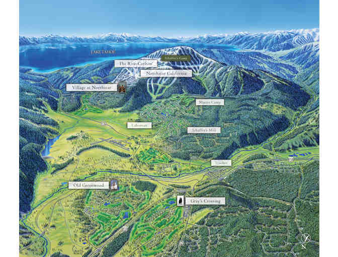 2BR, 2.5BA Townhome: Deeded Fractional Ownership in Truckee Lake Tahoe