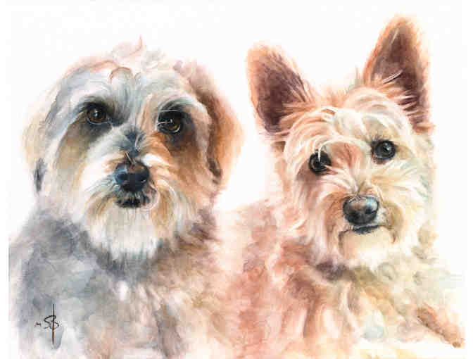 8'x10' Custom Portrait Painting of a Person or Pet