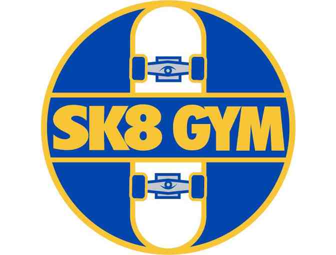 1 Private Skateboard Lesson with SK8 Gym