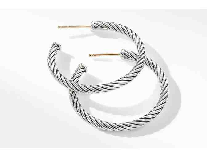 David Yurman Cable Hoop Earrings