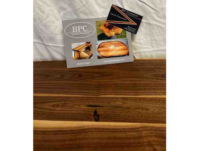 Handcrafted Black Walnut Console Table